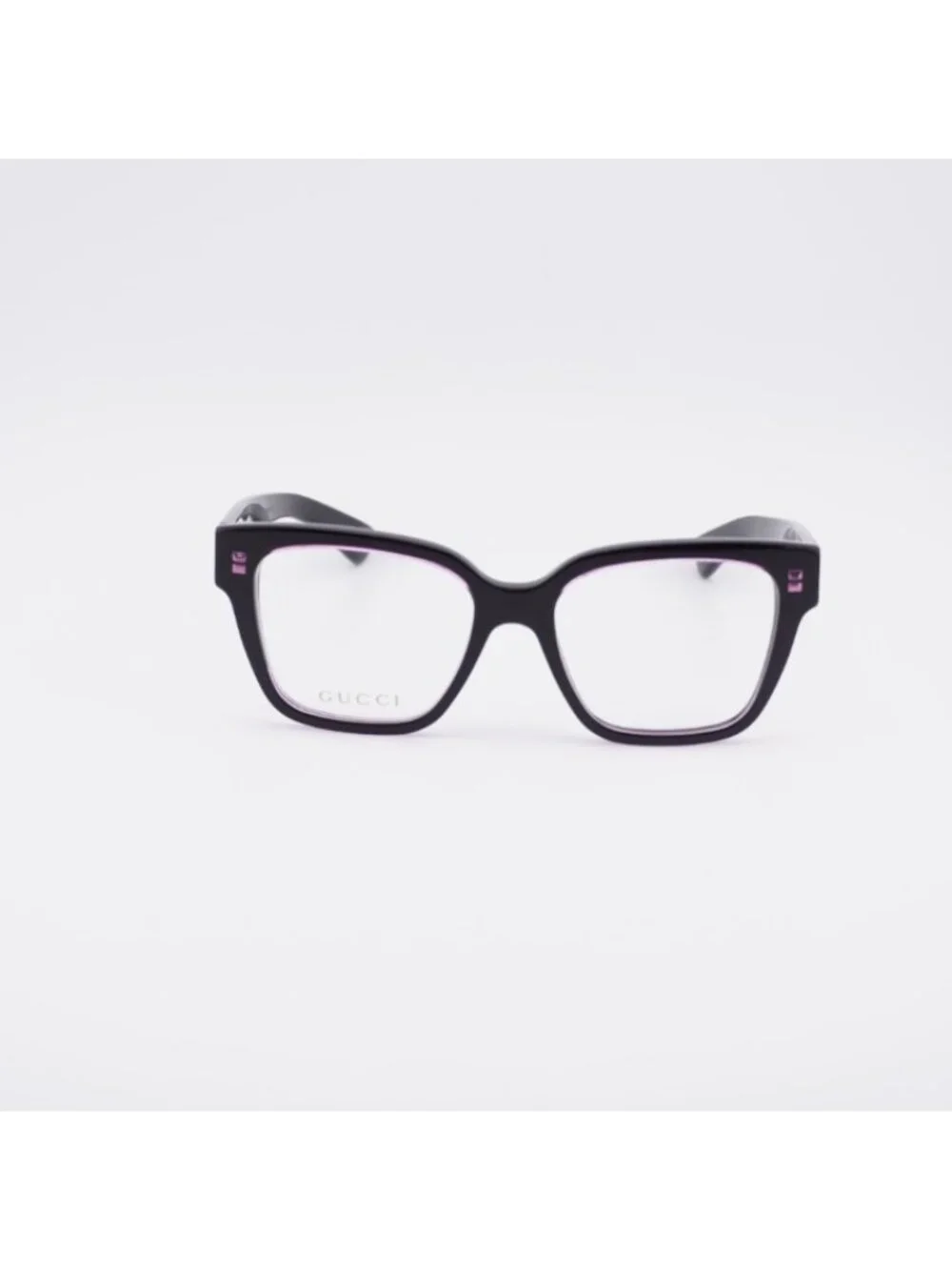 Gucci GG1791O 003 Eyeglasses Black/Pink 51mm Square Frame
